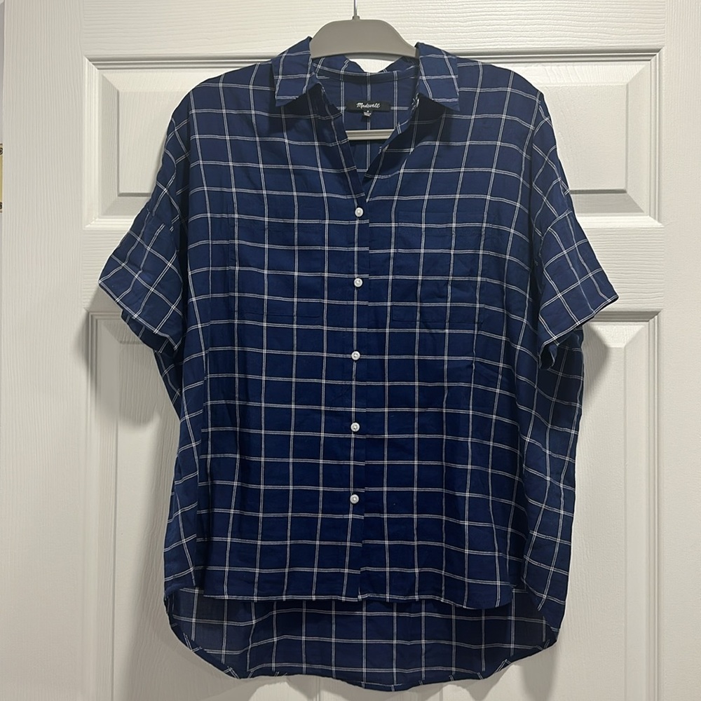 Madewell Oversized Plaid Shirt